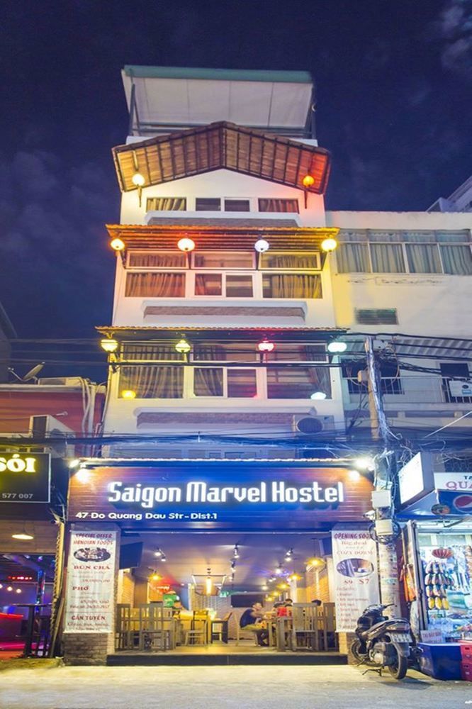 הו צ'י מין סיטי Saigon Marvel Hostel מראה חיצוני תמונה